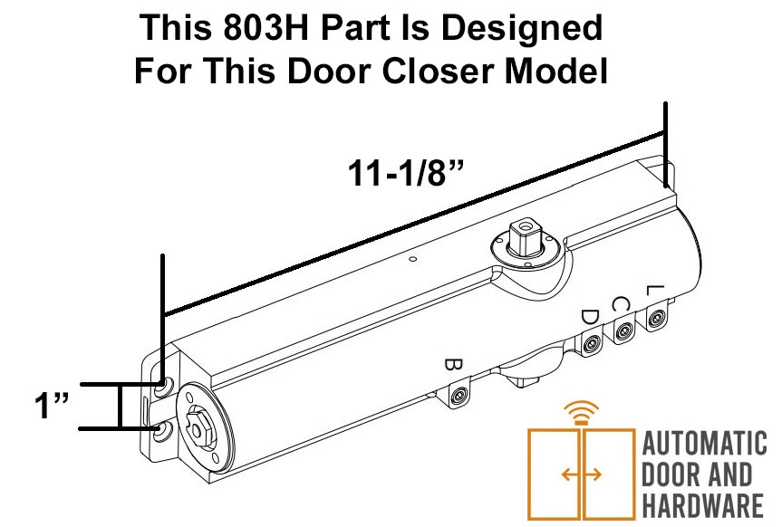 Door Closer Adjustment Diagram